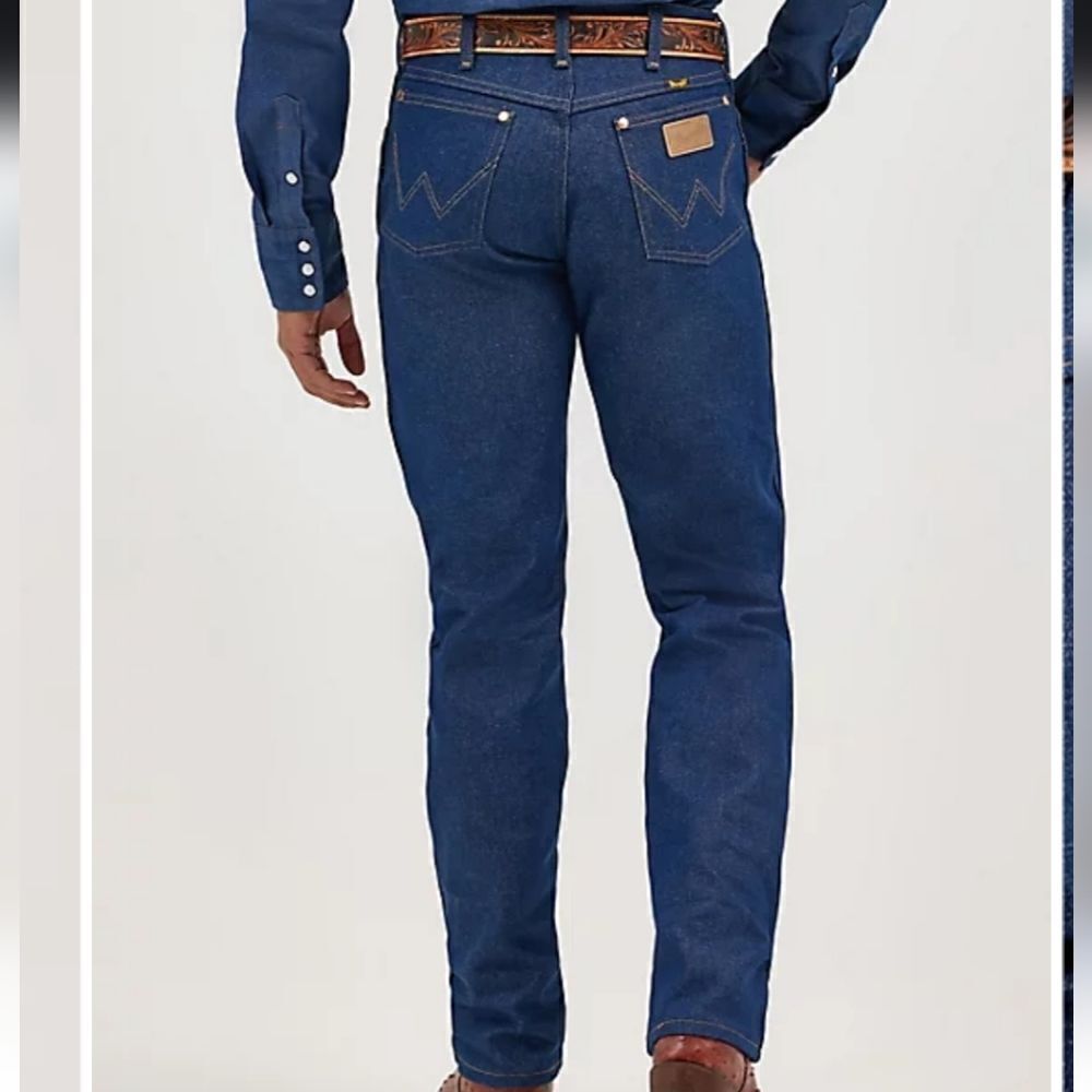 608 NWT Wrangler Cowboy Cut Original Fit Jean Size 32×30 - Picture 2 of 8